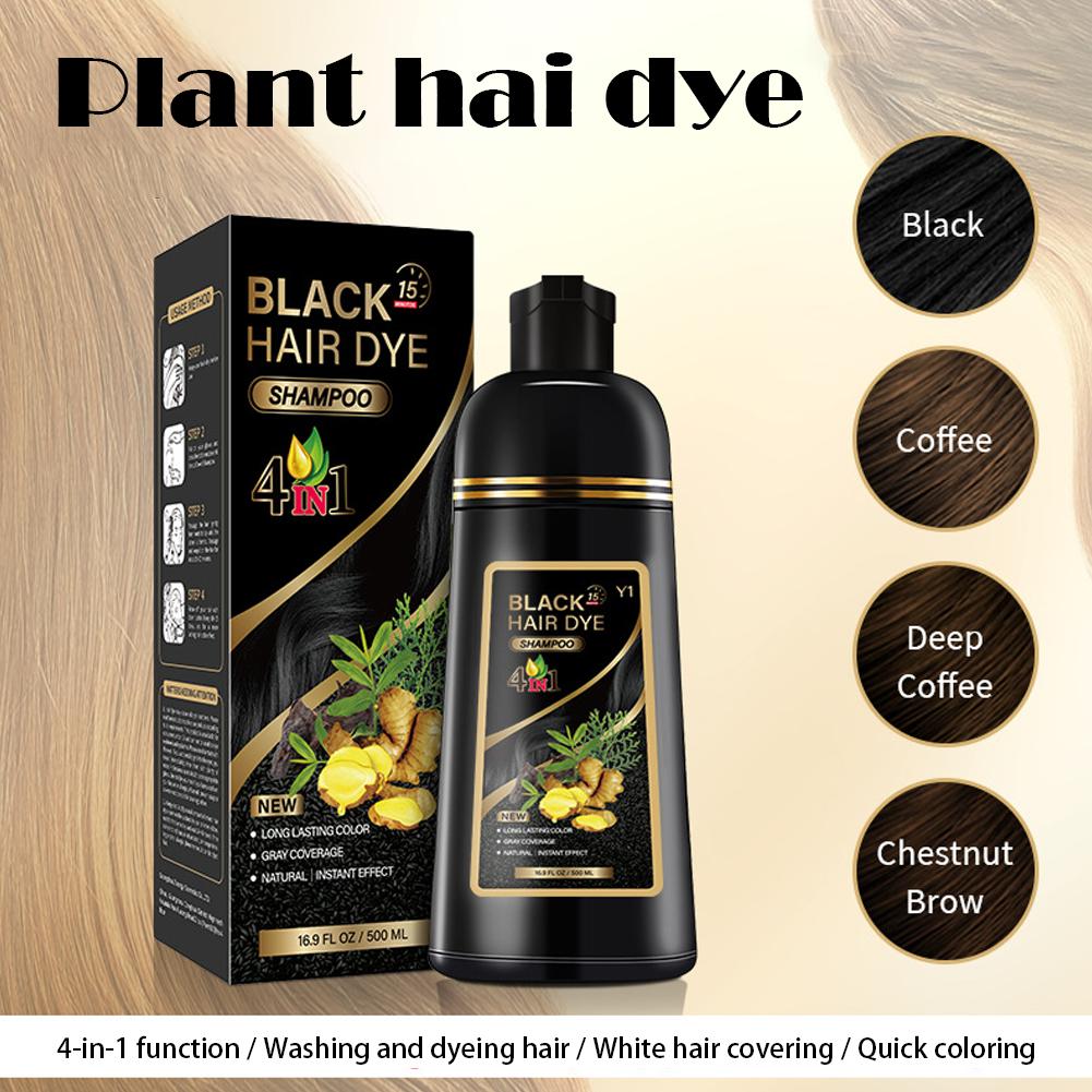 Hair Spray Color - Dark Brown Hair Dye Shampoo, Moisturizing