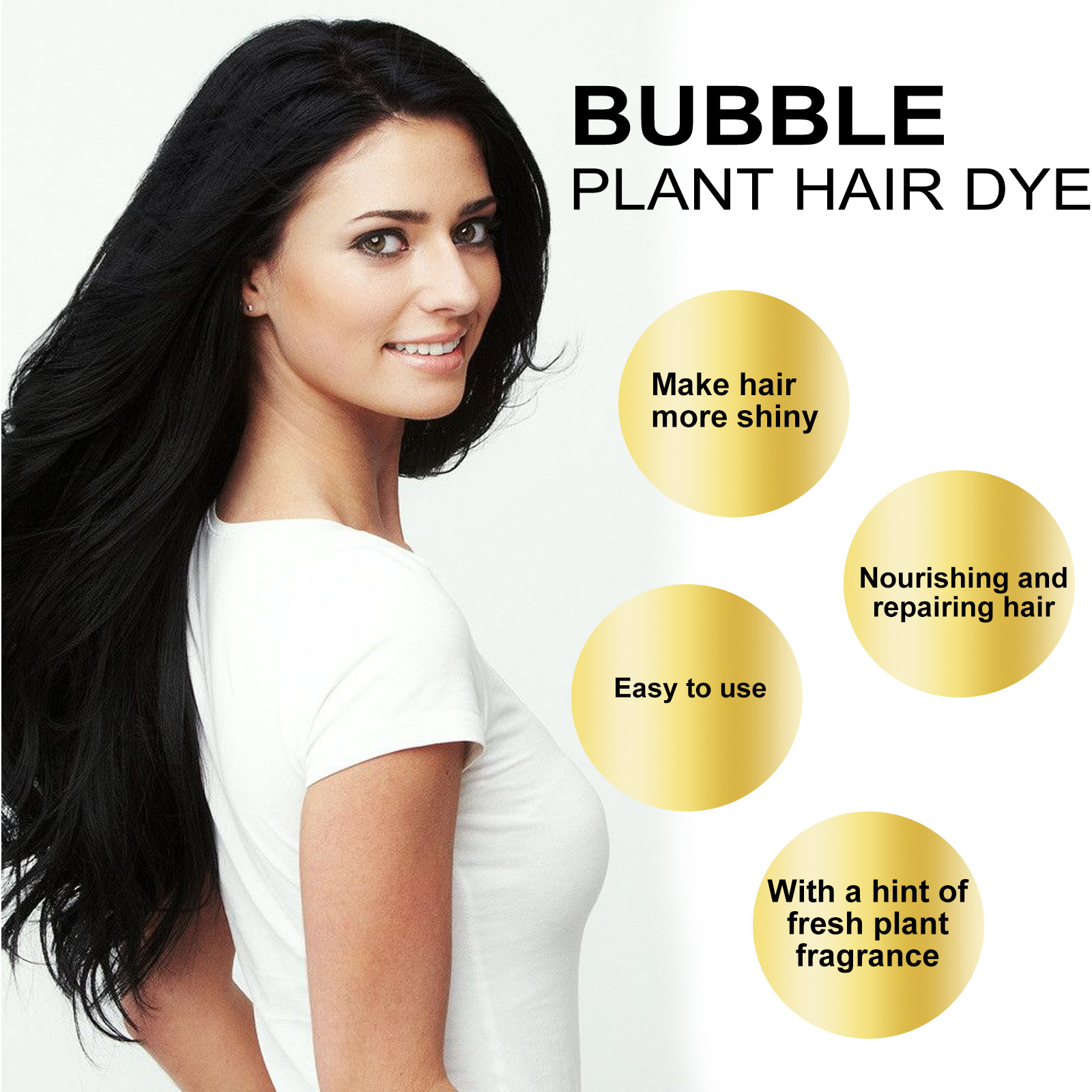 EELHOE Natural Plant Hair Dye  - огляд і ціна Hair Spray Color