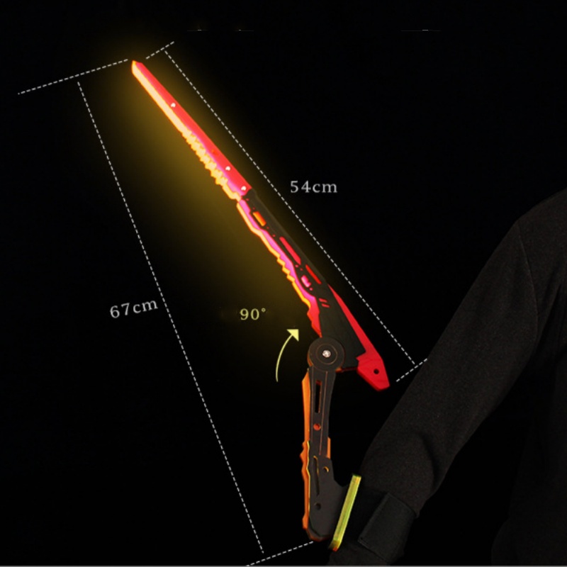Luminous Cyberpunk Katana Mant - огляд і ціна Dva Cosplay Prop