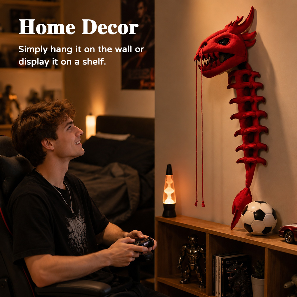 Dinosaur Skeleton Plush Headge - огляд і ціна Cosplay Prop Designer