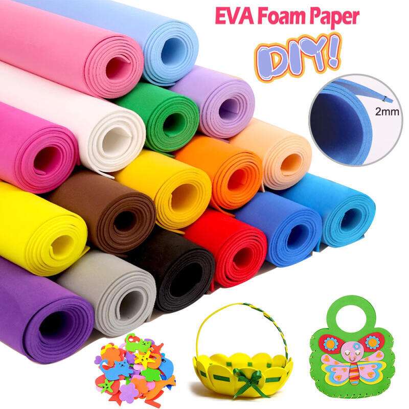 Colorful EVA Foam Sheets 2mm T - огляд і ціна Cosplay Props Eva Foam