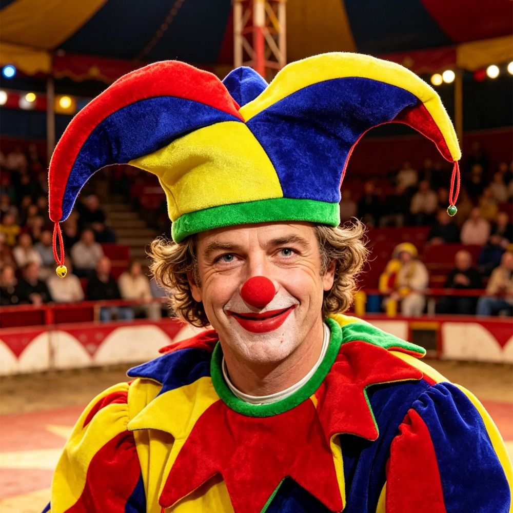 Cap Prop Multicolor Clown Hat  - огляд і ціна Cosplay Prop Designer