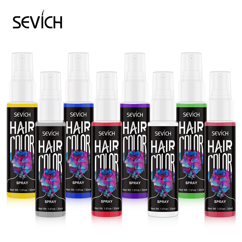 Sevich 8 Colors 30ml Hair Dye  - огляд і ціна Hair Spray Color
