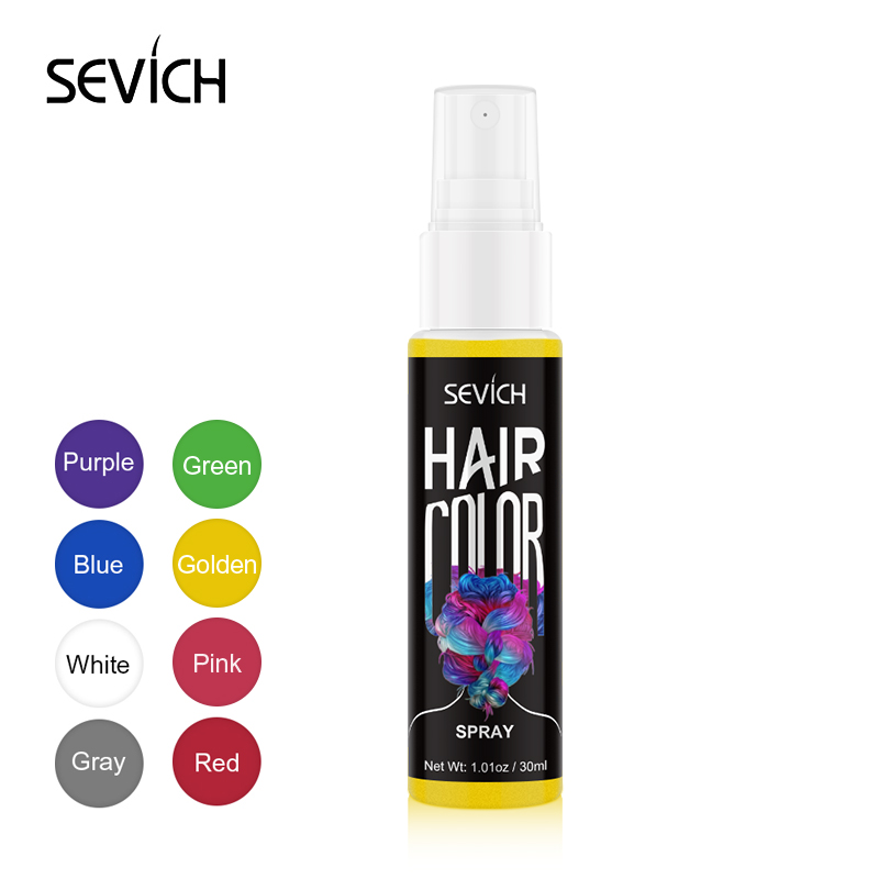 Sevich 8 Colors 30ml Hair Dye  - огляд і ціна Hair Spray Color