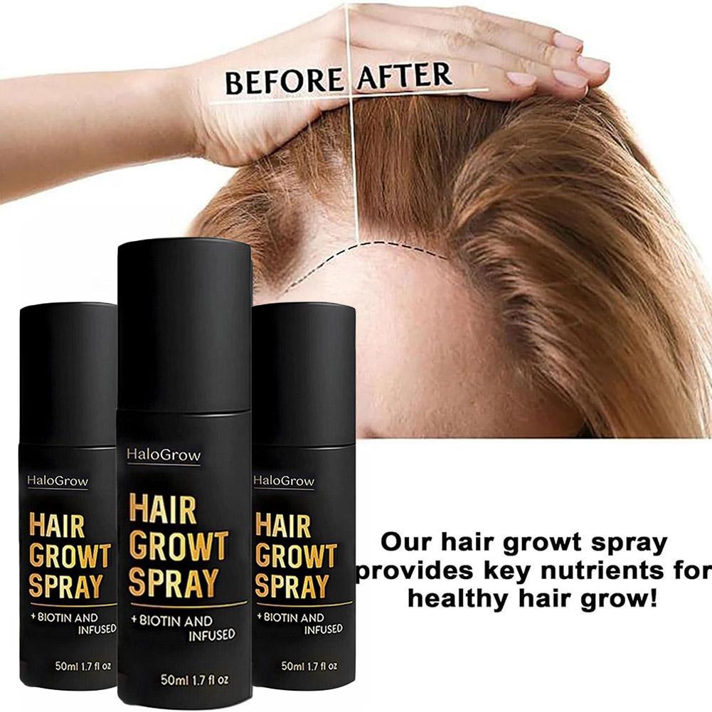 Natural Hair Growth Spray With - огляд і ціна Hair Spray Color