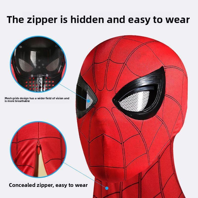 Superhero Mask/Spider-Man Helm - огляд і ціна Cosplay Fire Prop