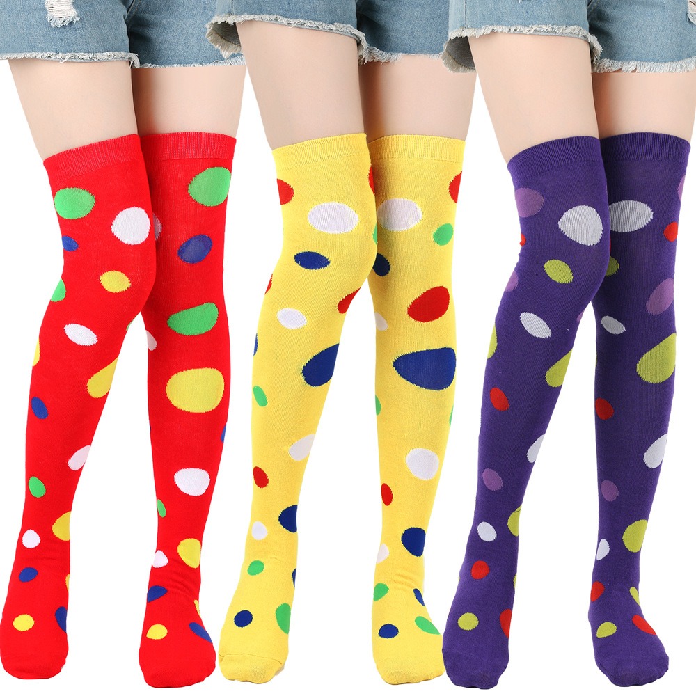 Cartoon Polka-dot Cow Stocking - огляд і ціна Cosplay Prop Designer