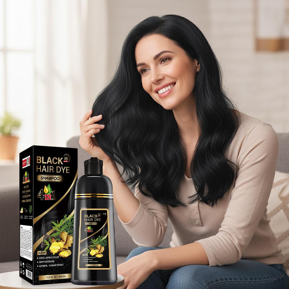 Dark Brown Hair Dye Shampoo, M - огляд і ціна Hair Spray Color