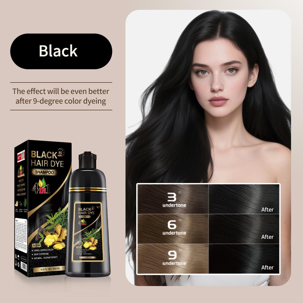 Dark Brown Hair Dye Shampoo, M - огляд і ціна Hair Spray Color