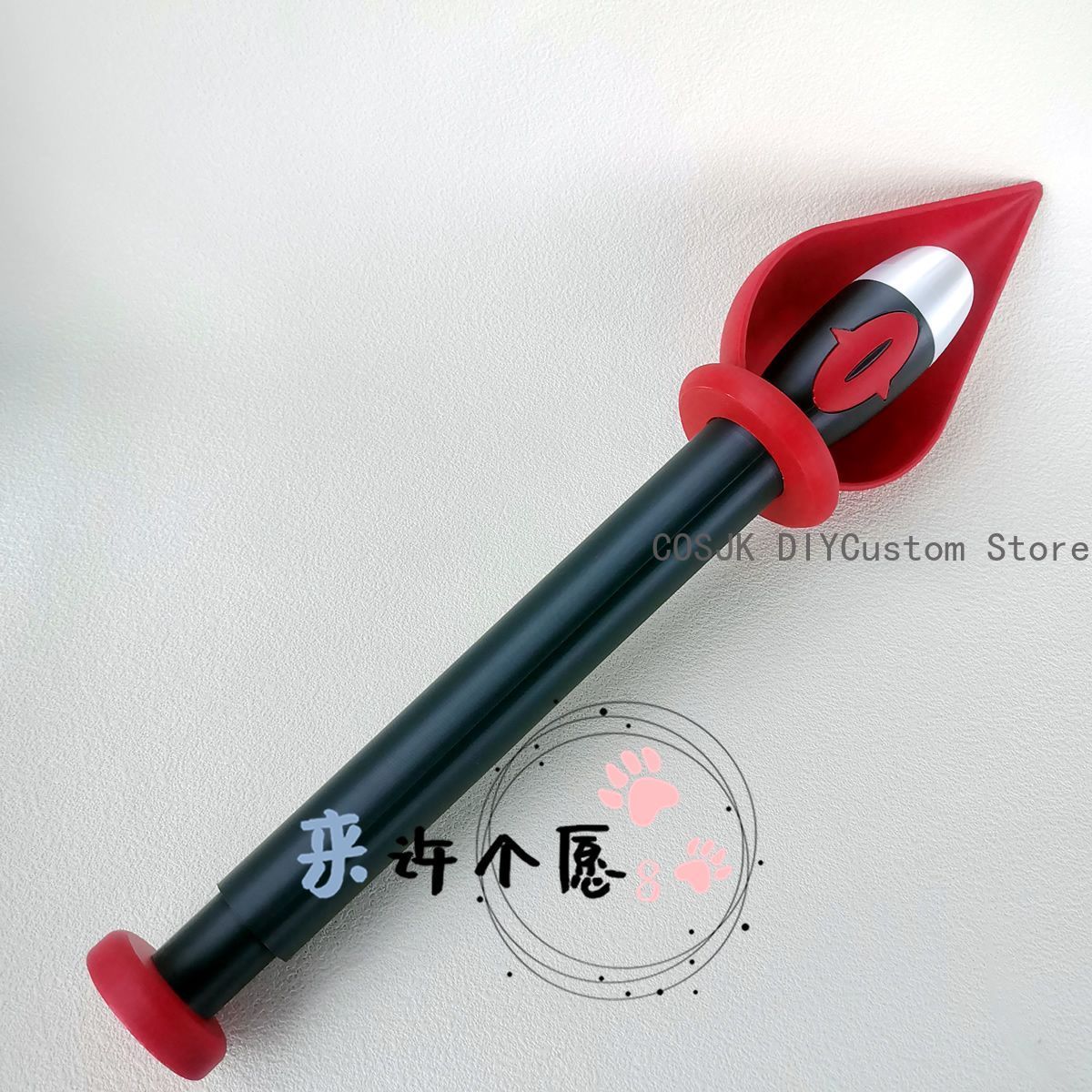 Game Alastor Cane Scepter Staf - огляд і ціна Cosplay Prop 3D Print