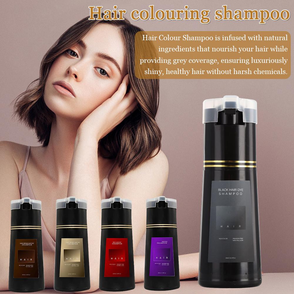 Hair Dye Shampoo, Nova Hair In - огляд і ціна Hair Spray Color