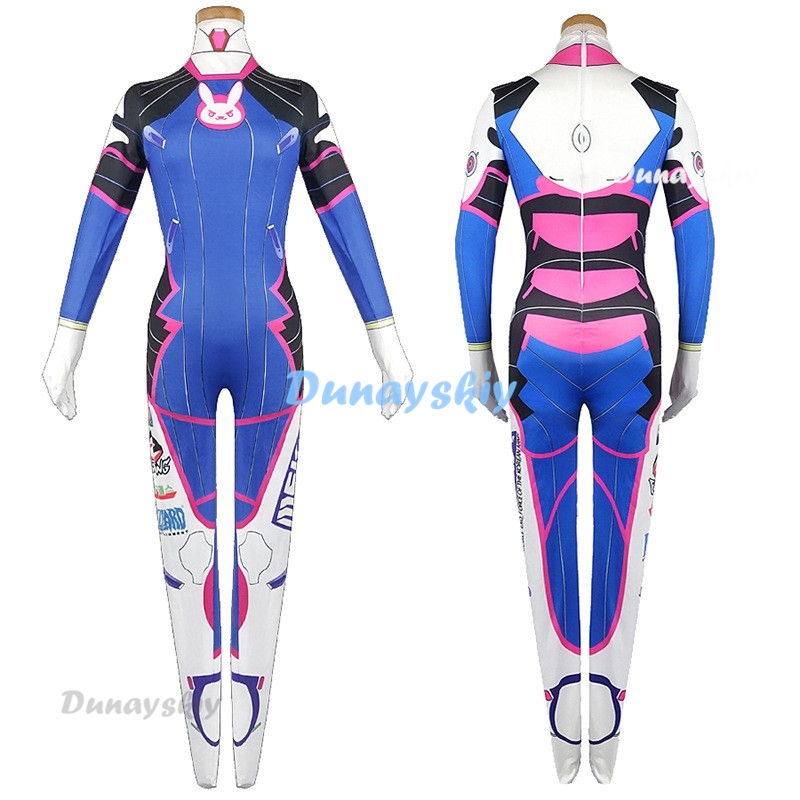 Anime Woman Jumpsuit Tights Dv - огляд і ціна Dva Cosplay Prop