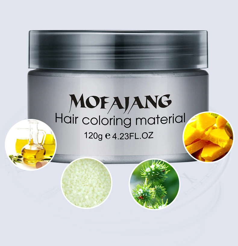 1pcs Mofajang Hair Color Wax P - огляд і ціна Hair Spray Color